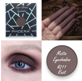 Pearlescent eye shadow powder (Option: 211 Rust)